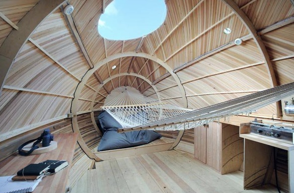 Exbury egg - Interno