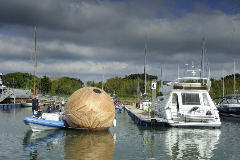 Exbury Egg - Fase di Trasporto