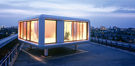Loft-Cube, piccola casa prefabbricata da ubicare anche sui tetti