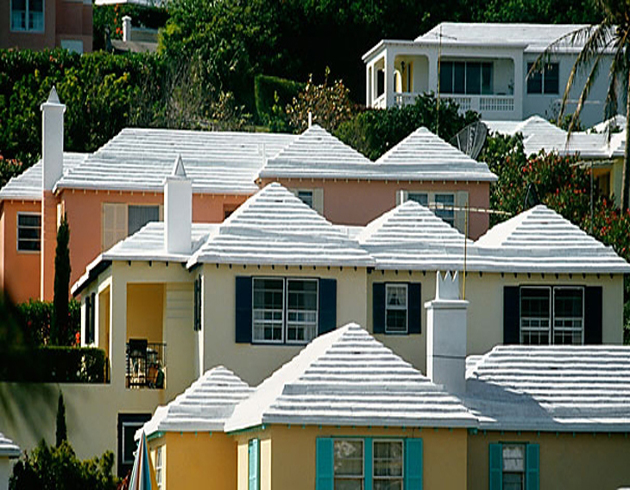 tetti bianchi in California, USA