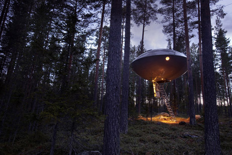 La treehouse Ufo