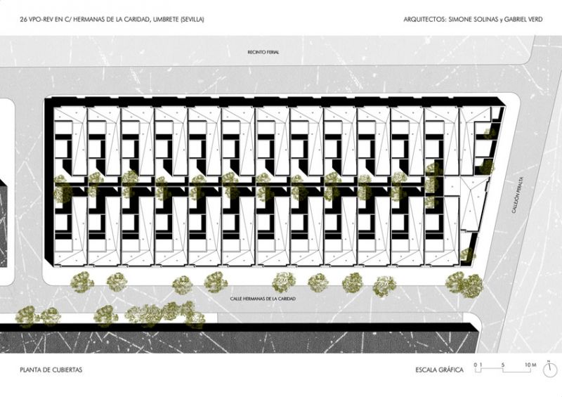 26 residenze sociali - Umbrete, Siviglia