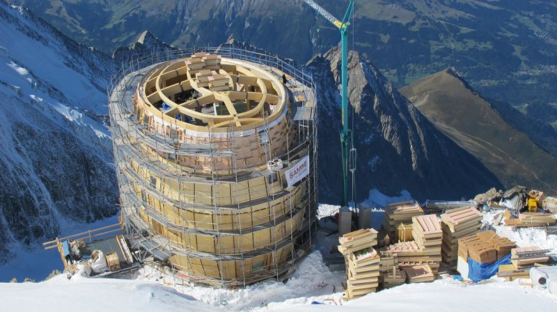 Rifugio del Go&ugrave;ter - Lavori in corso
