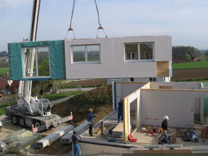 Costruzione con moduli prefabbricati