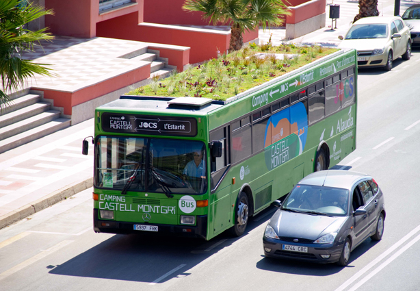 Sulla strada il bus del catalano