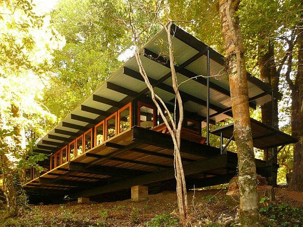 Cottage cileno materiale riciclato