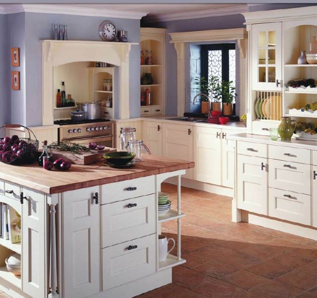 Un esempio di cucina in stile country