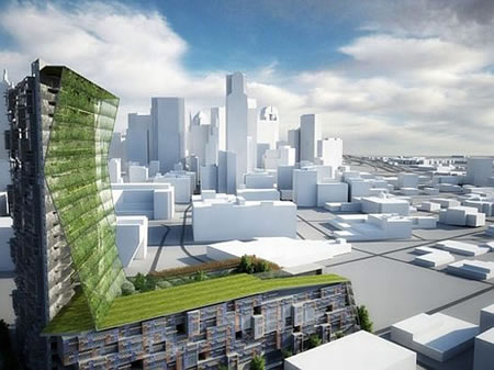 eco grattacielo per Dallas con lo scopo di decongestionare l'ambiente