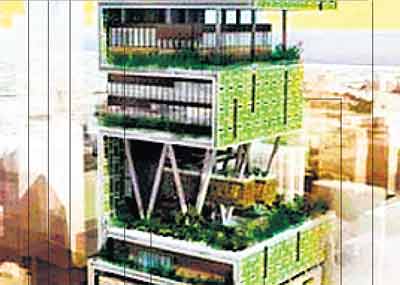 Antilia grattacielo privato indiano