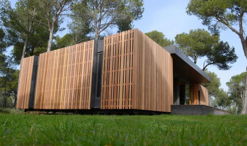 Pop-up House vista lateralmente
