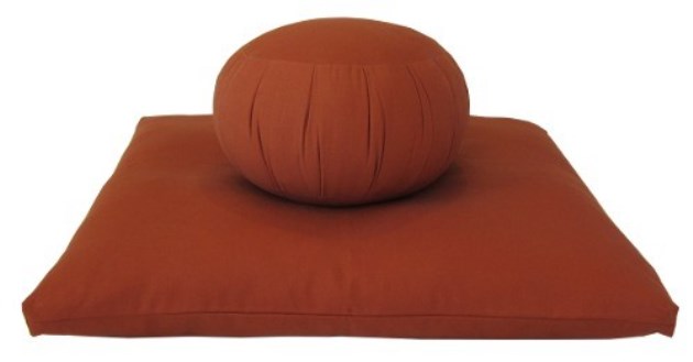 Set di zafu e zabuton, i tradizionali cuscini giapponesi