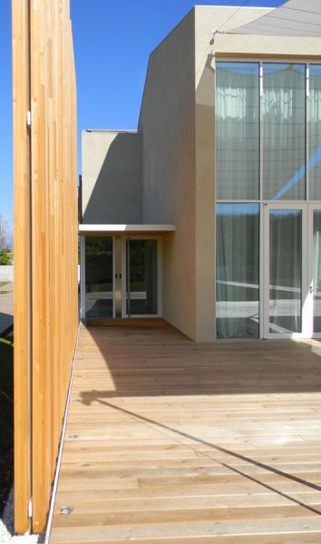 Ingresso della Biocasa 82