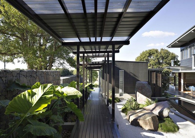 Maleny House green cortili verdi