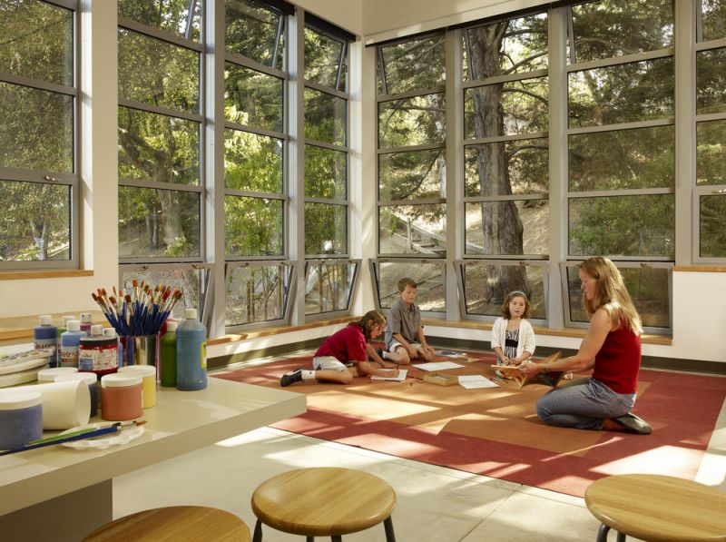 Aula della Marin Country Day School