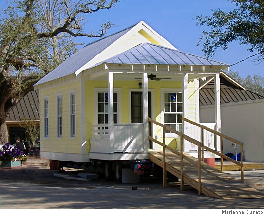 Katrina cottage progettati da Marianne Cusato
