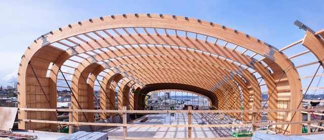 Esempio impiego legno lamellare Esempio impiego legno lamellare