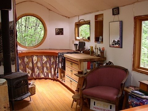 Interno della casa mobile