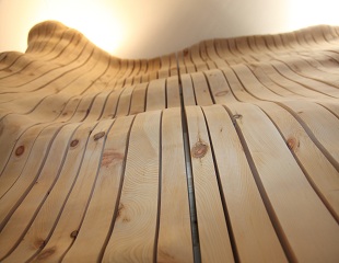 Le forme morbide degli interni di Suite 22