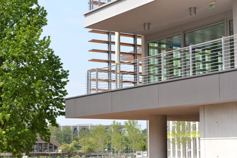 Segreen, angolo di edificio con terrazze