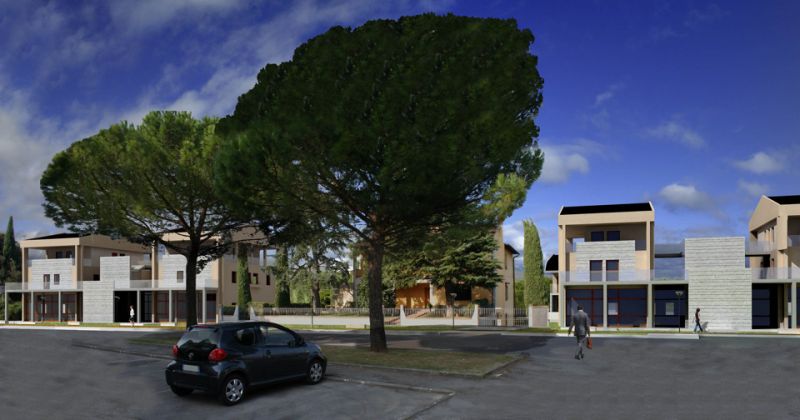 Calenzano, ecoquartiere in legno, progetto Redenta