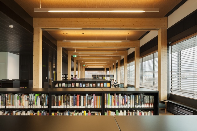 Dockland's Library di Melbourne, gli interni Dockland's Library di Melbourne, gli interni