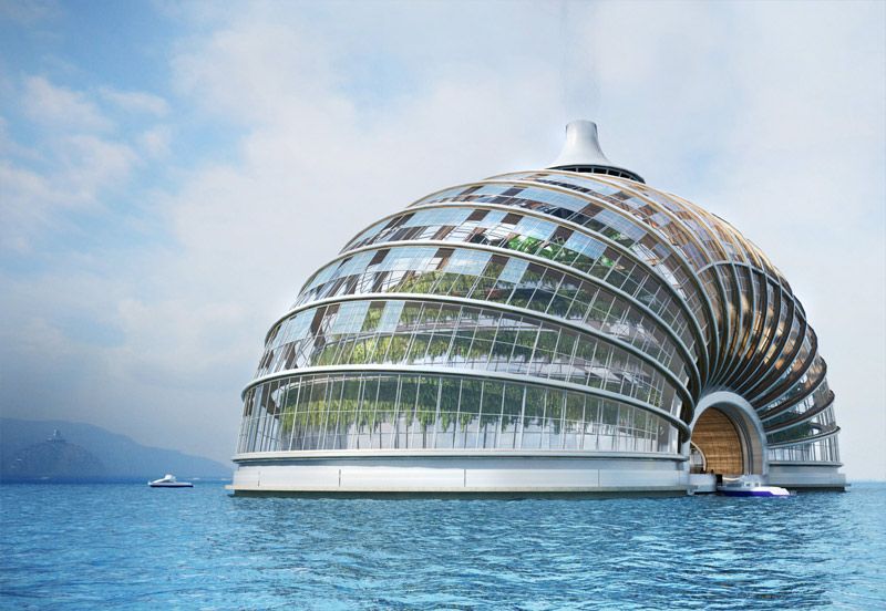 Ark &egrave; in grado di galleggiare sull'acqua