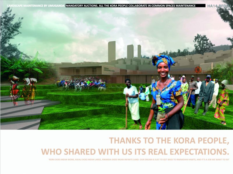 Holcim Awards premio di Riconoscimento - Co-op Capacity Building: l'agricoltura e il mercato comunitario hub, Kigali, Ruanda.