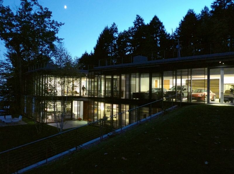 Panoramica della villa