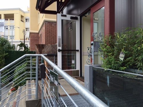 L'ingresso del condominio