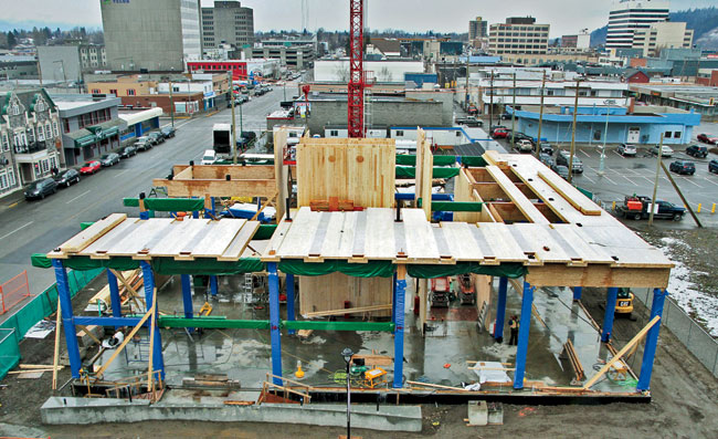 Il cantiere del WIDC