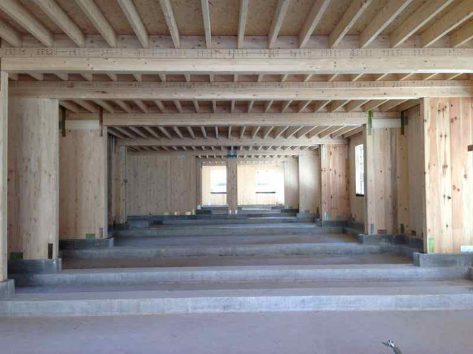 Interno della struttura Interno della struttura
