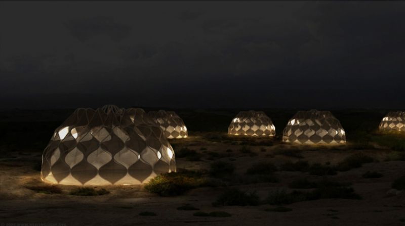 L'energia del sole alimenta l'illuminazione artificiale