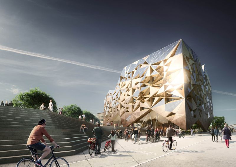 The Juvelen L'esterno dell'edificio
