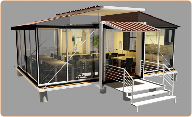 Mobile Home EBS Block Un'abitazione privata