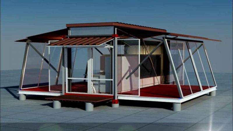 Mobile Home EBS Block La mobile Home si richiude e si espande con poche operazioni