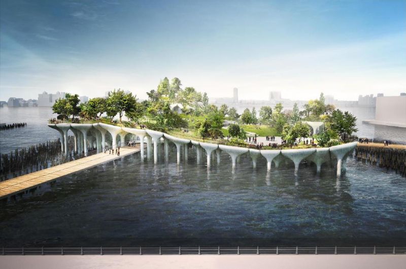 Pier55, prospettiva frontale