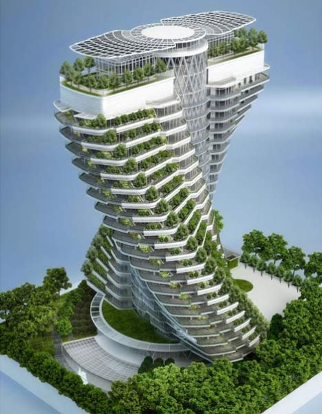 Agora Garden Il progetto della torre