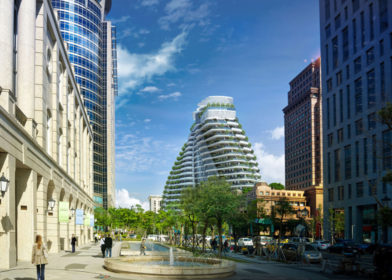Agora Garden Il grattacielo sorgerà nel centro di Taipei