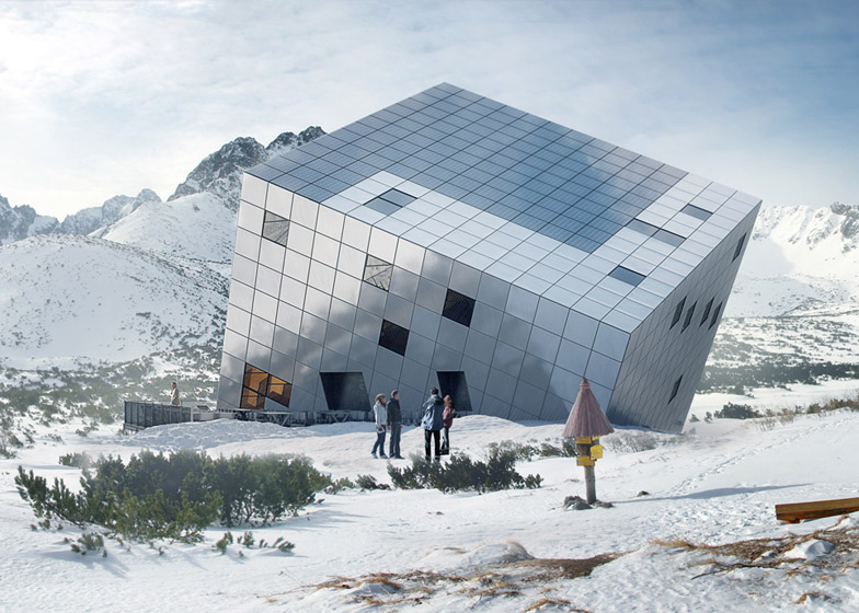 Una suggestiva immagine del rifugio