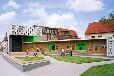 Open Air Library La biblioteca ha anche un giardino