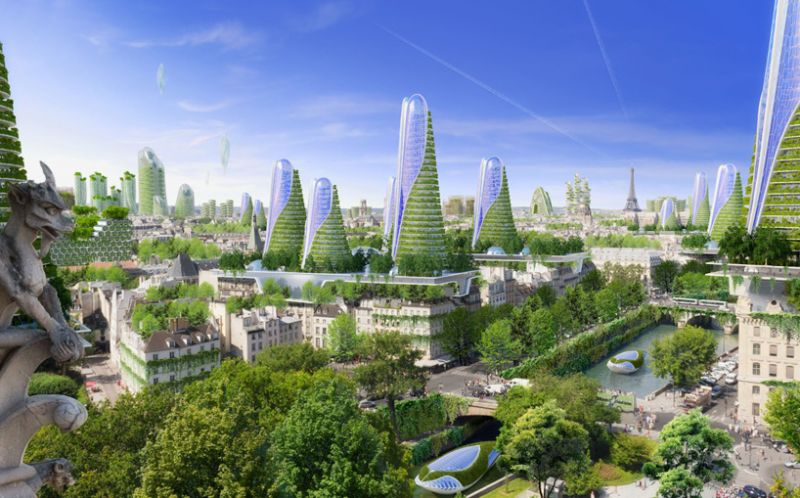 2050, Paris Smart City Panoramica della nuova Parigi