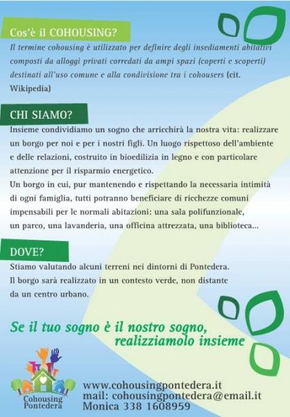 Perché scegliere il cohousing? Perché scegliere il cohousing?