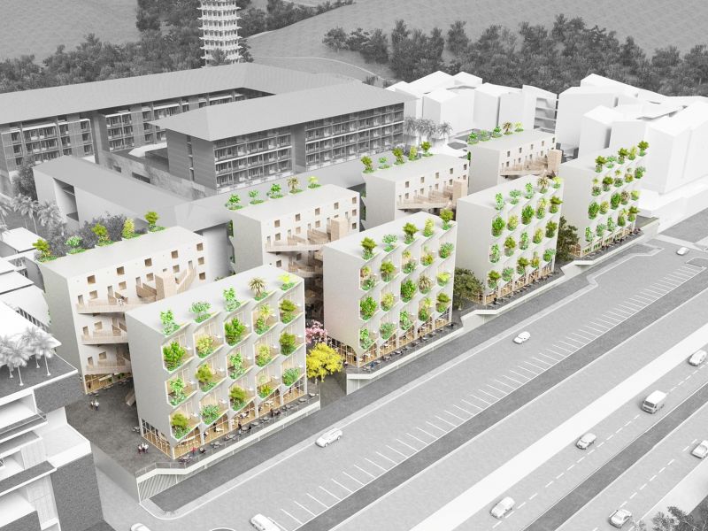 SanyaBlock5, complesso di edifici