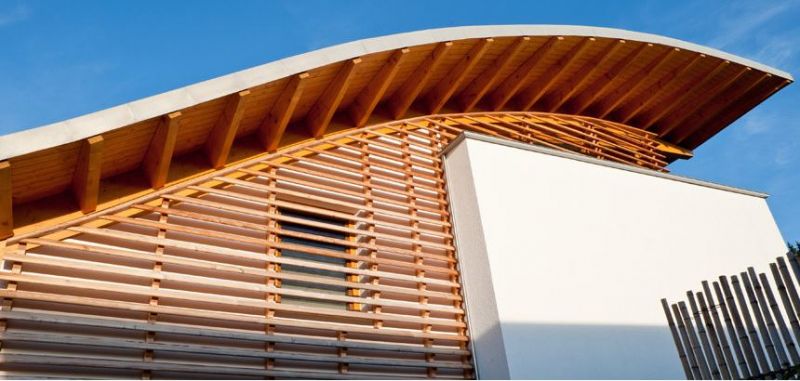 Esempio di casa prefabbricata in legno Rubner Haus