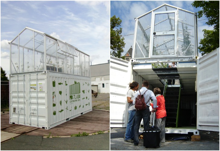 Urban Farm Unit (UFUs), micro-aziende mobili in container riciclati