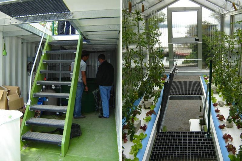 Urban Farm Unit (UFUs), micro-aziende mobili in container riciclati